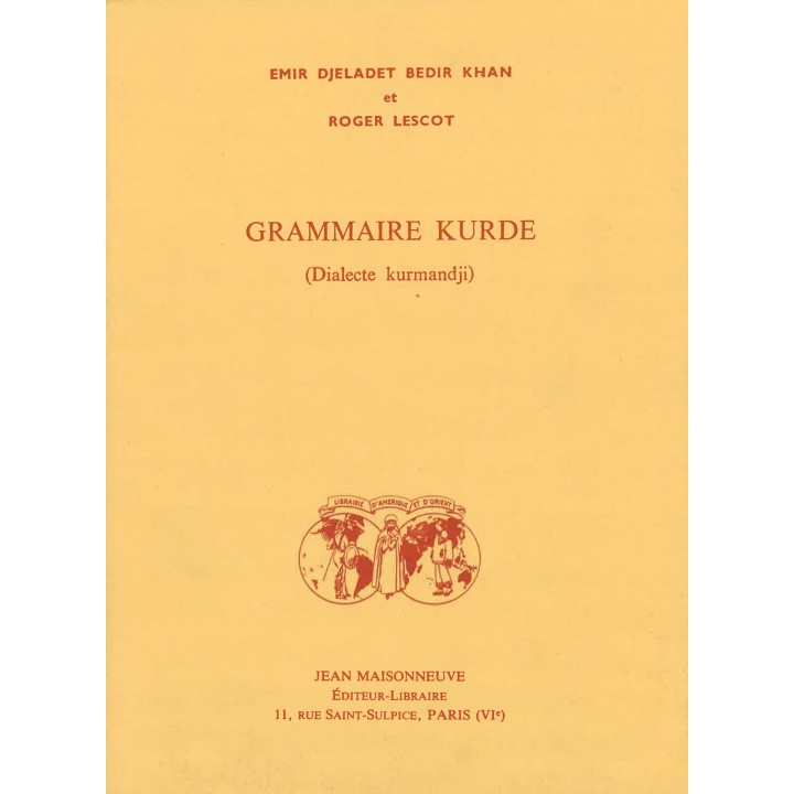 Grammaire kurde (dialecte kurmandji)