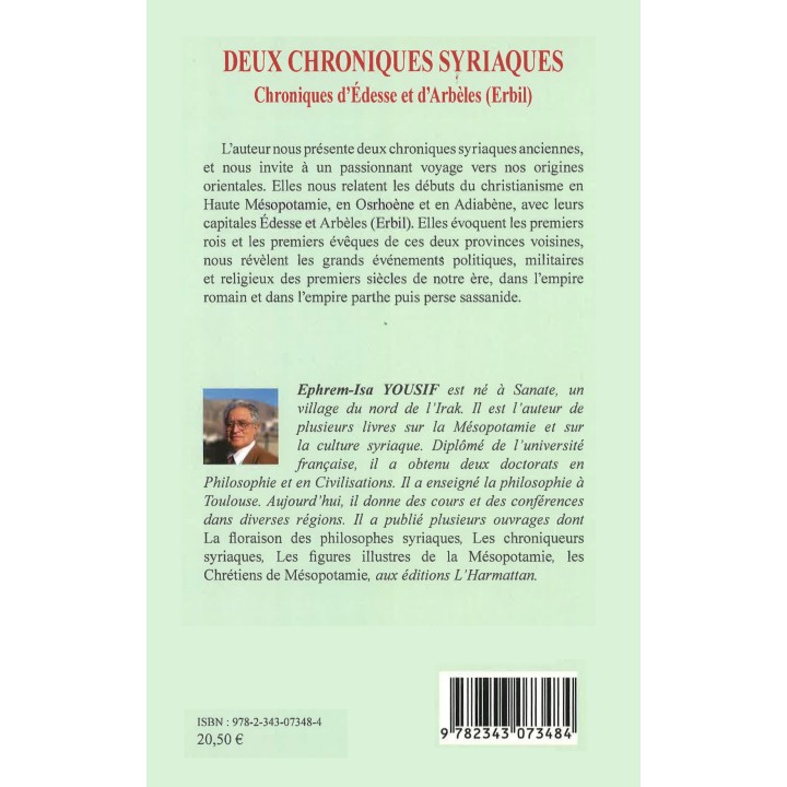 Deux chroniques syriaques