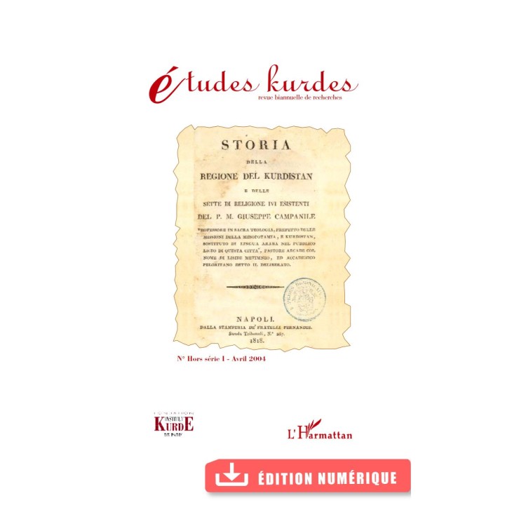Études kurdes - N° HS I - (Téléchargement)