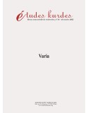 copy of Études kurdes - Numéro 12