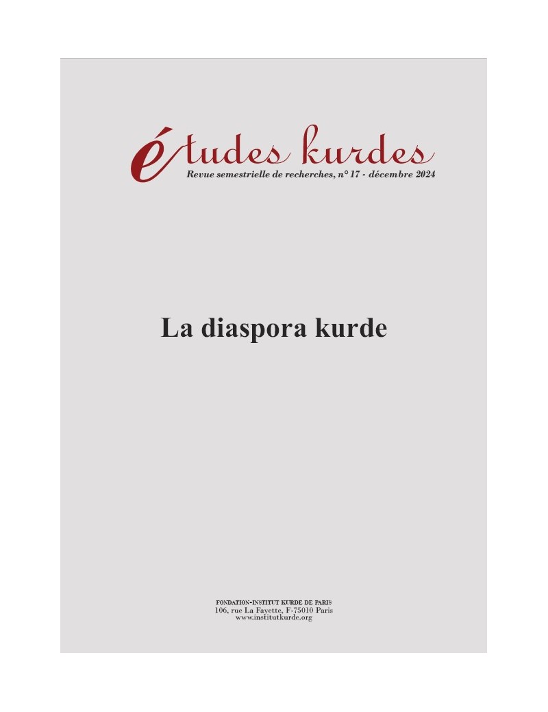 Études kurdes - N° 17 — La diaspora kurde