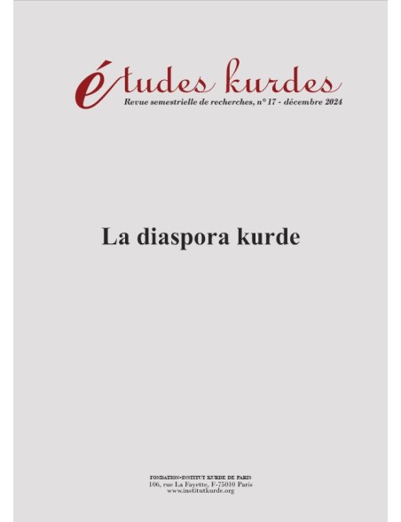 Études kurdes - N° 17 — La diaspora kurde