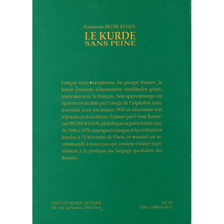 Le Kurde sans peine