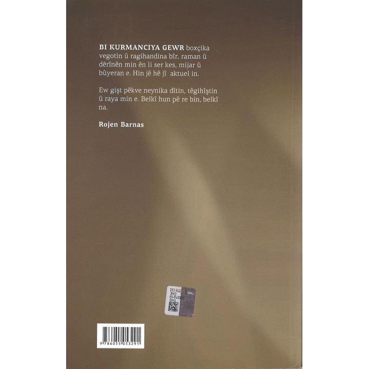 Bi Kurmanciya Gewr - Rojen Barnas